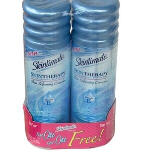 Skintimate Skin Therapy Baby Soft Shave Gel Vitamin E Set of 2 Moisturizing 7 oz